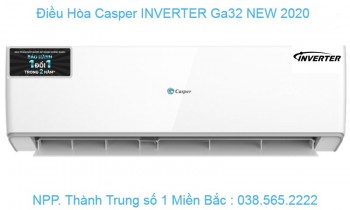  ĐIỀU HÒA CASPER IC-09TL32 INVERTER  1 CHIỀU 9000 BTU/H IC-09TL32